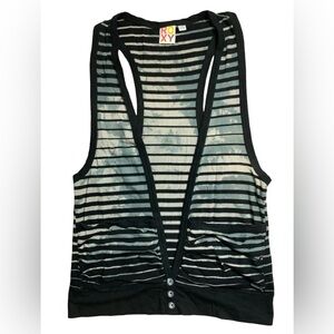 Roxy Maxxed Out Tie-Dye Vest *Vintage Y2K